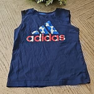 Adidas tank top size 6 Navy